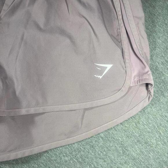 Gymshark Women's nonslip Light Purple Sports Workout Shorts - Picture 2 of 9